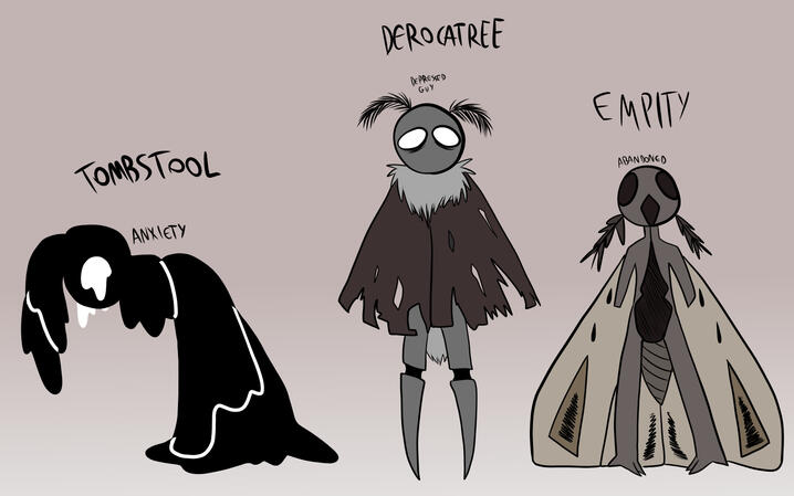 7,8,9- Anxiety, Depressed guy, Abandoned